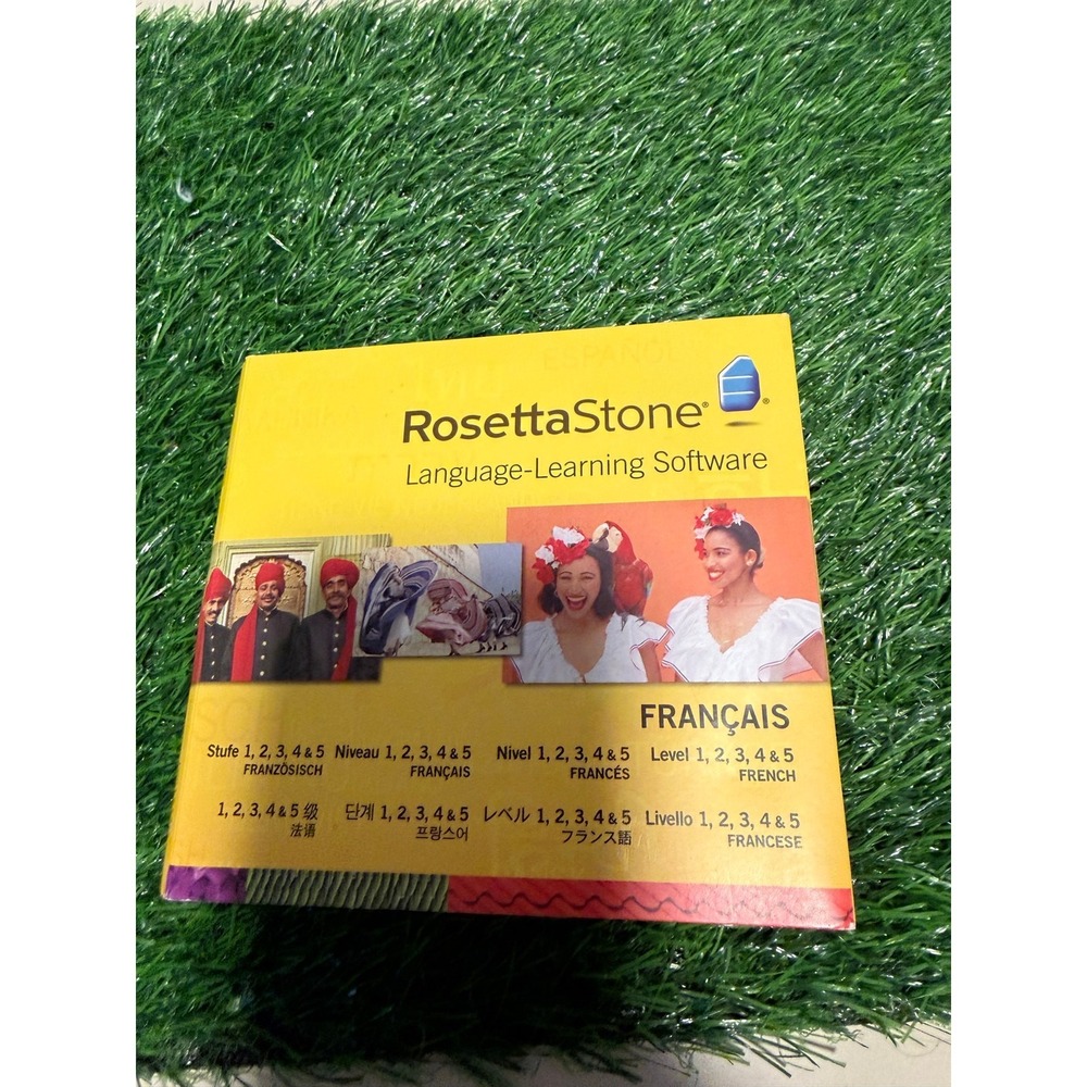 Rosetta Stone French language set 1-5